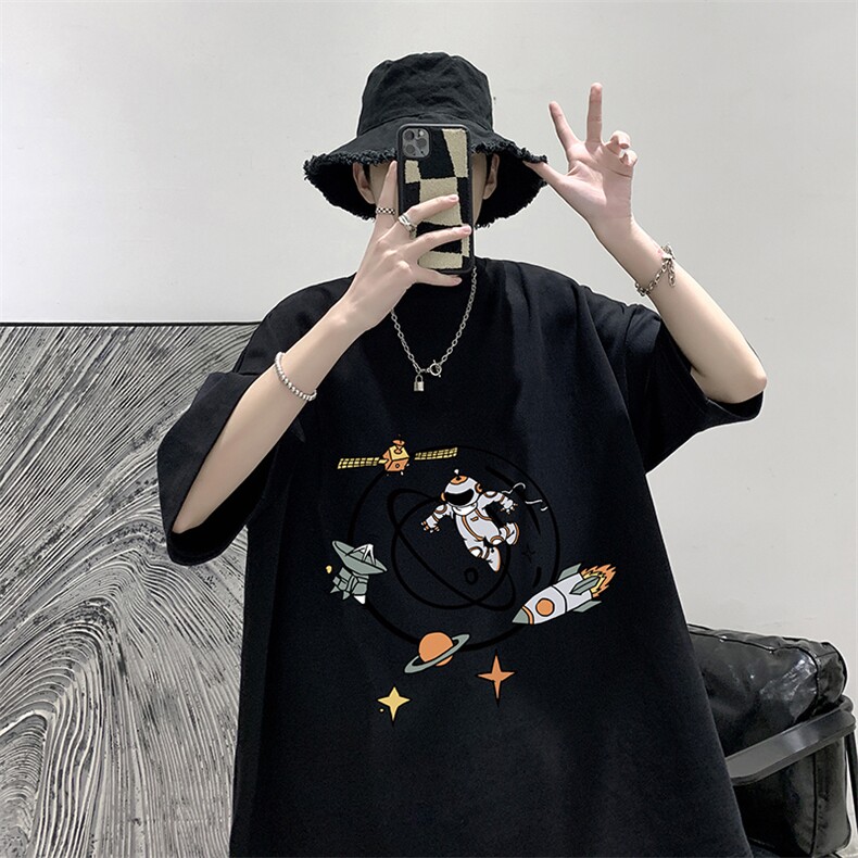 DX17142-P20纯棉短袖t恤男大码半袖打底衫宽松体恤衫大皂风,男装T恤,电商A040