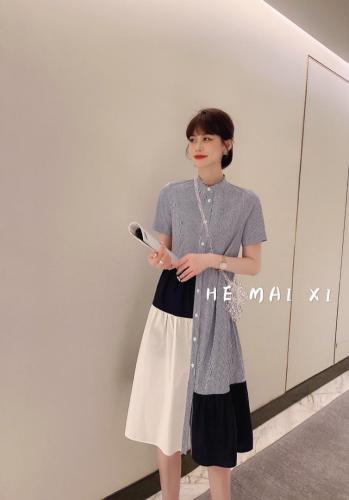 韩版新款衬衫连衣裙,女装衬衫,HEMAIXI 和麥熙