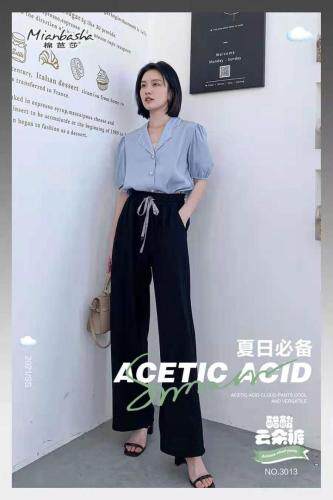 云朵裤，阔腿时尚又百搭。，女装，棉芭莎