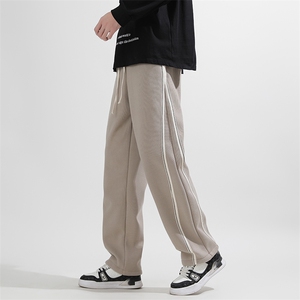 冬季欧棉绒加绒宽松直筒卫裤休闲裤 JR1013P65图片