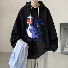 连帽卫衣男大码胖子帽衫大号运动服WY2449-P35，男装卫衣，电商A040