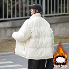 情侣面包服潮牌棉服男女加厚冬季外套轻薄防寒服棉袄M0812-P75，男装棉衣，星座308B-2