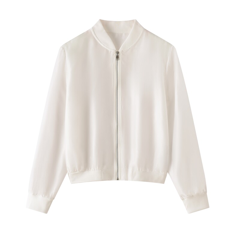 2025年春季甜美常规修身型外套，女装短外套，昭美纯山羊绒