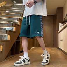 ！2025夏季新款男士风短裤学生潮牌五分裤DK276特P25控39，男装休闲裤，电商B220