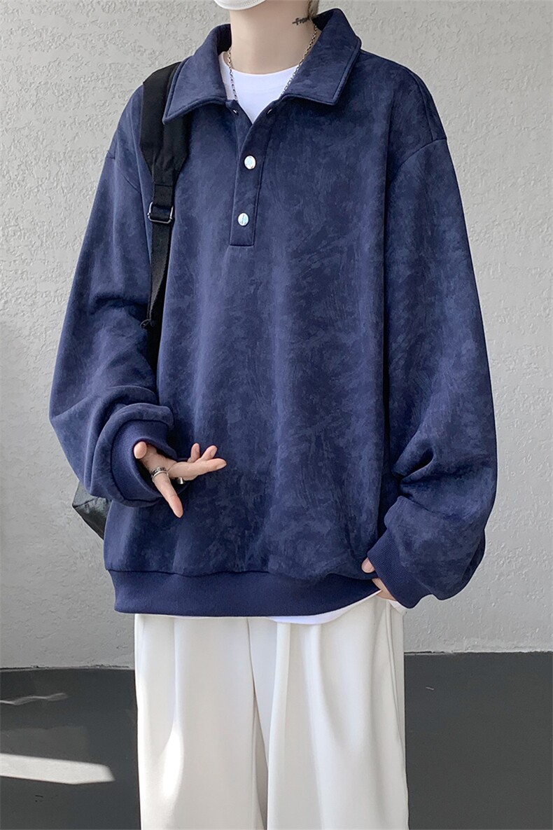 现货WY10165-特P48控88美式复古解构拼接大码男宽松情侣套头卫衣,男装卫衣,电商A059
