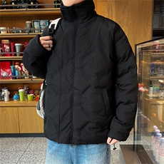 冬季立领休闲棉衣潮流宽松加厚保暖棉服外套，男装棉衣，星座410-6（原星座1304-1）