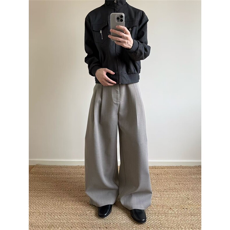 自家图~现货 老钱风 多口袋机能夹克外套 W1357/P75图片