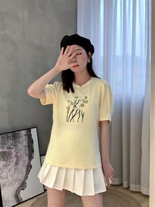 纯泡泡袖T恤,女装T恤,L.F.original邻风