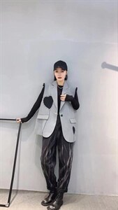 欧洲站欧货潮西装马甲女2021新款宽松百搭气质图片