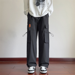 工装户外冲锋裤男秋季男士休闲裤子大口袋潮流A266-KZ8026-P40图片