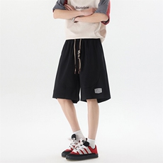 8XL-M抖音品质特大码ins潮流亮色休闲短裤印花五分裤DK1521P35，男装牛仔裤，电商D206-1