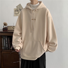 秋季卫衣男宽松刺绣连帽外套D329-QM621-P58-控78，女装短外套，电商D329