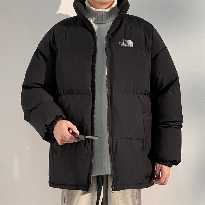 2024冬季新款光影墙大码印花立领棉衣M-5XHM24549-30-特P50,男装棉衣,电商A022