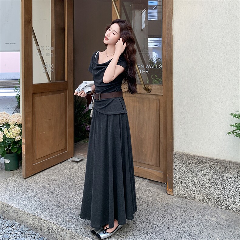 女装女士精品套装时尚套装套头两件套1556P140K258,女装套装/套裙,莘蕾