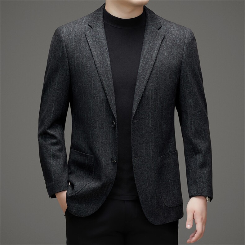 秋冬时尚新款男士商务休闲西服韩版西装修身单西外套QS3236-P165,男装西服,星座1105-3