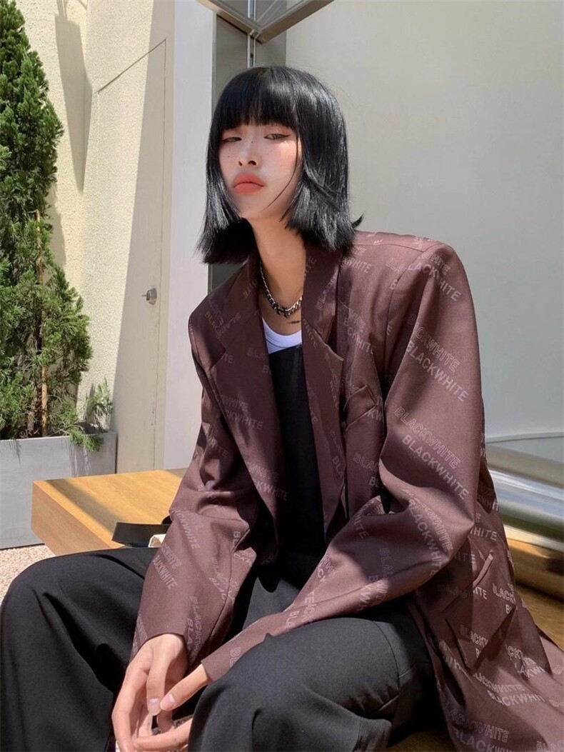 洋气西装,女装西装,ANRUILA