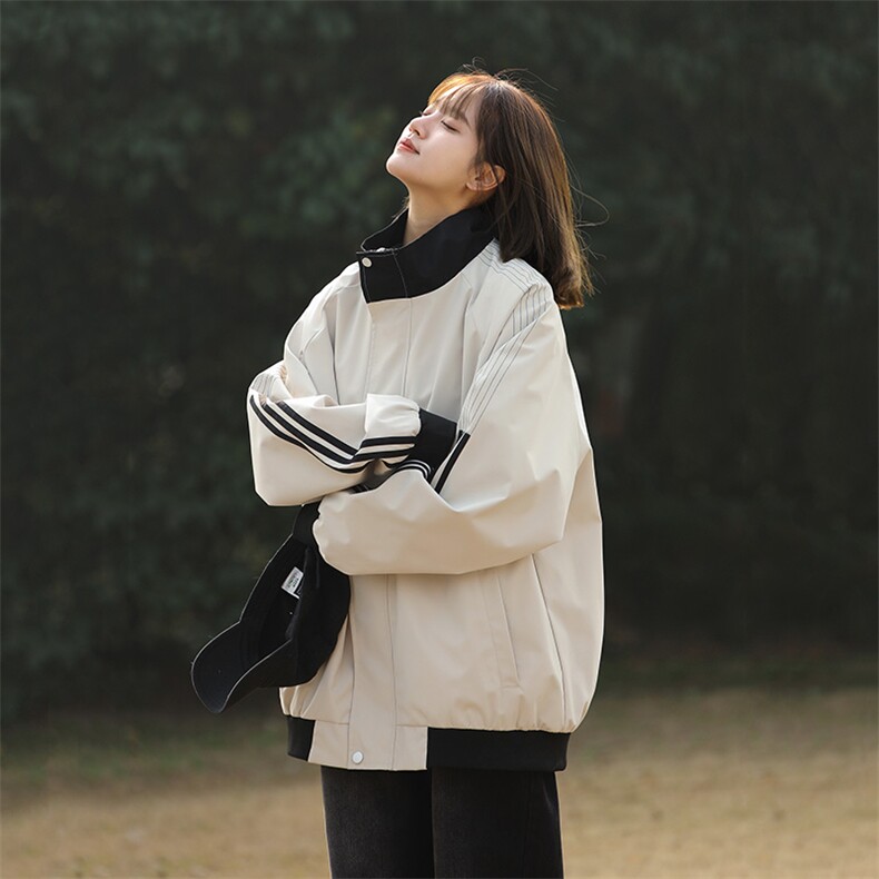 新款现货户外立领夹克男 冲锋衣外套JK801 -P70图片