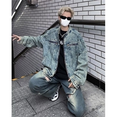 2023美式秋季夹克新款男时尚潮外套N1224P78，男装夹克，星座1116-2