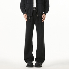 K050P35特批港风美式高街ins潮流百搭修身直筒微喇休闲牛仔裤，男装牛仔裤，星座304A-1