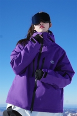 24冬户外单板防水防风保暖滑雪服男女大码加棉加厚外套M77-P160，男装棉衣，电商A001-1