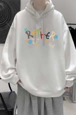 纯棉连帽卫衣男大码运动帽衫宽松薄WY2301-P35加绒款-P40，男装卫衣，电商A040