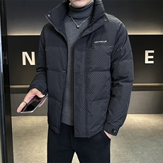2026冬季韩版潮牌拼色休闲保暖防寒羽绒服外套Y9827P160，男装羽绒服，星座914