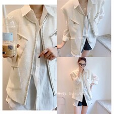 订钻小香风马甲，女装马夹，麦缇诺