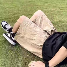 2025新款短裤男孩初中学生休闲运动裤男装潮流速干五分裤XD1106，男装牛仔裤，星座208-5