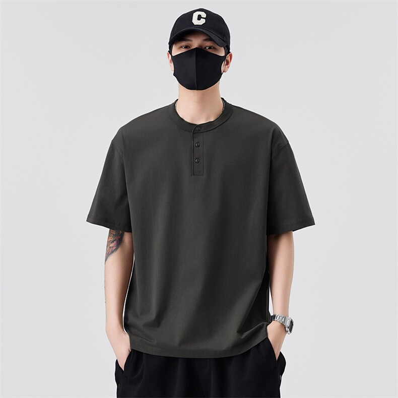 男士短袖T恤夏季时尚百搭休闲运动圆领半袖上衣T89001-P58k控98,男装T恤,电商A237