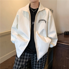 CityBoy鳄鱼纹皮衣男大码潮美式皮夹克男JK7815P90控128，男装夹克，星座226-1