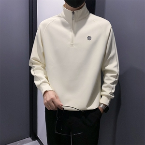 B340 WY6625 P6898  无头风店主风半高领卫衣男图片