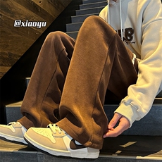 XZ616秋冬季新款重磅灯芯绒垂感百搭直筒休闲裤TY958P45控58，男装休闲裤，星座512A（原616）