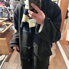 816B-DY1005-P130冬季牛角扣毛呢连帽大衣男韩呢子外套，男装毛呢大衣，星座816B