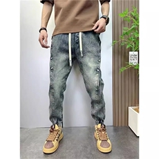 1506-1/KT10831/P55重磅美式复古牛仔裤男士宽松直筒2026新款百搭，男装牛仔裤，星座1506-1