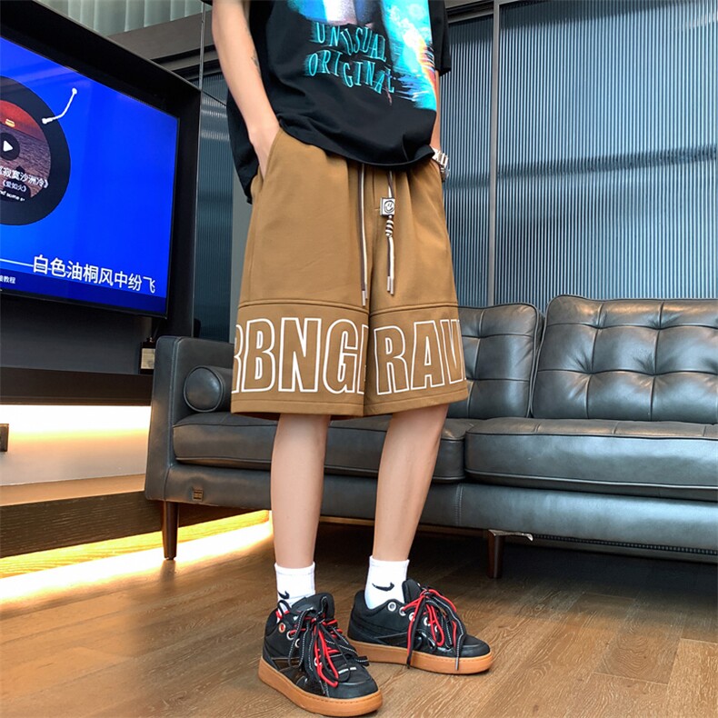 抖音直播高品质！菠萝格短裤男印花大码M-5XDK168-特P23,男装牛仔裤,电商B325