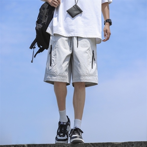 夏季潮牌宽松百搭五分裤美式户外机能工装短裤男 现货 K8044-P32图片