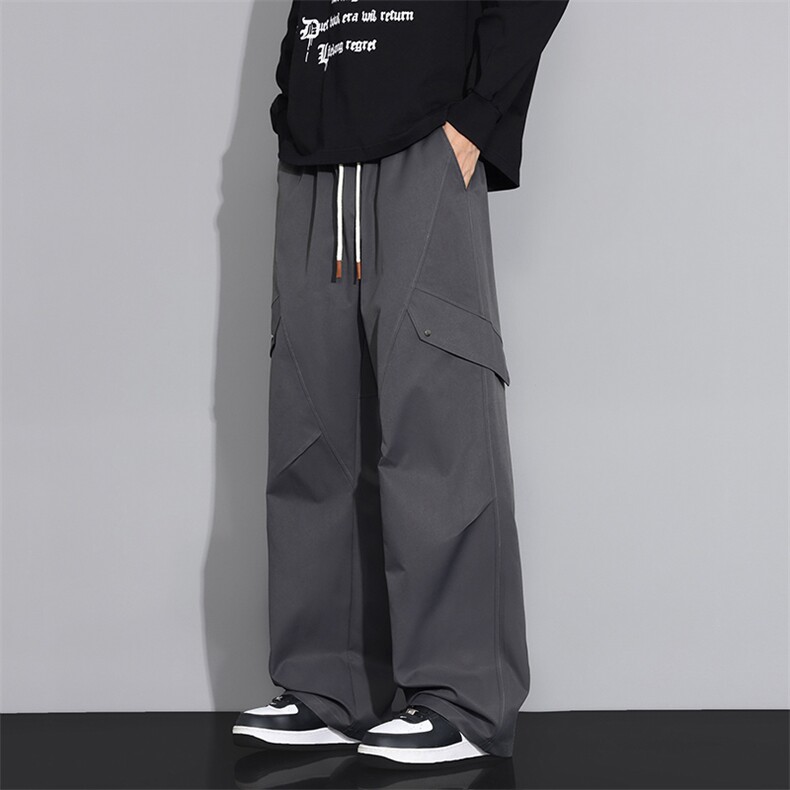 美式工装裤男春季2026新款潮流宽松直筒户外休闲裤Q29172-特P35,男装工装外套,星座610（原A335）