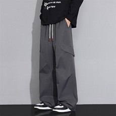 美式工装裤男春季2026新款潮流宽松直筒户外休闲裤Q29172-特P35，男装工装外套，星座610（原A335）
