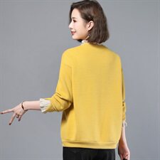 2020年秋季新款假两件卫衣女长袖秋冬加绒加厚打底衫棉，女装卫衣/绒衫，简韵佳