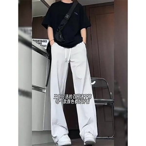 抖音品质 夏季薄款冰丝休闲裤速干长裤子 K2530 P25图片