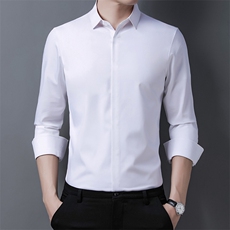 男式服装秋季新款衬衫男长袖翻领休闲四季可穿衬衣XY716-P65，男装衬衫，星座1105-3