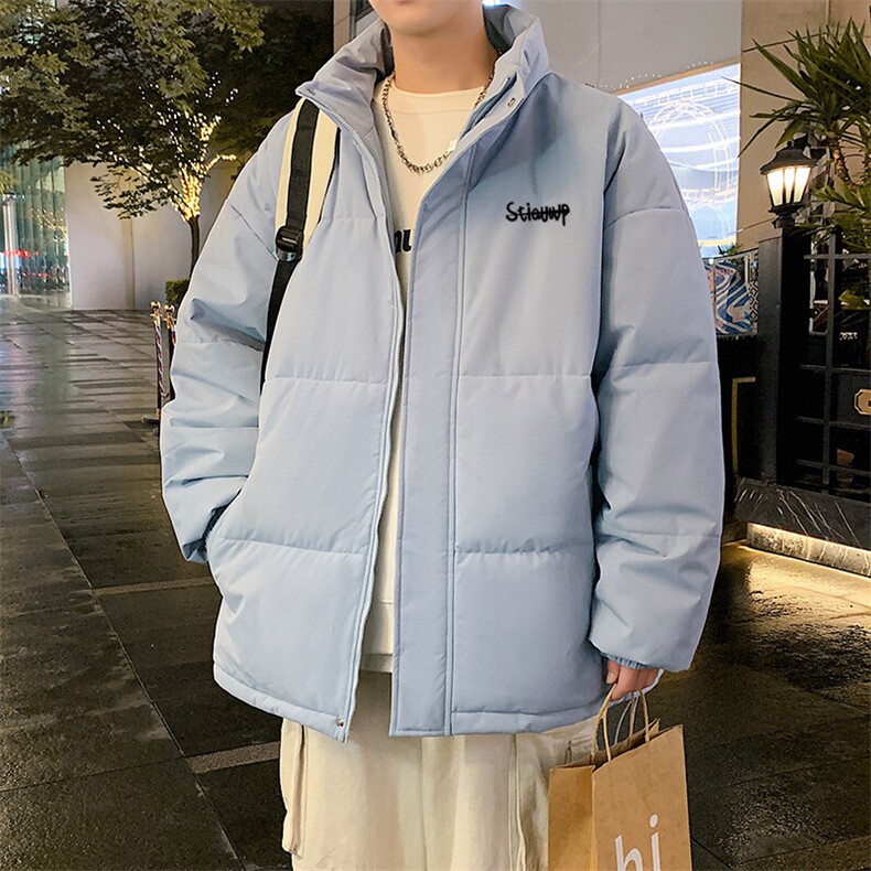 现货抖音得物可供视频冬季三防加厚羽绒棉衣外套面包棉服81135,男装棉衣,电商A486