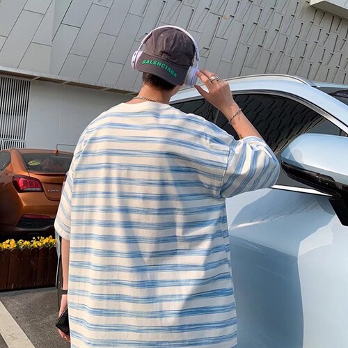 t恤男夏季新款宽松简约男生体恤T524P30,男装T恤,星座1116-2