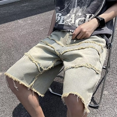 水洗夏季五分裤牛仔裤P38，男装牛仔裤，星座1116-2