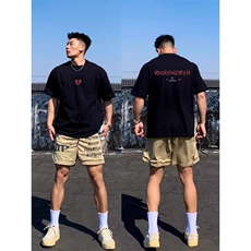 1506/QT1600/P32新款美式纯棉短袖T恤宽松休闲百搭打底T恤男女，男装T恤，星座1506