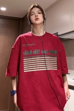 1中性条纹印花设计潮大码M-5XL短袖T恤男DT77773P18块特价控38，男装T恤，星座226-2