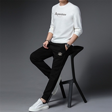SA9826-2钱塘2020-2中青年男士新款时尚休闲帅气潮流卫衣P152，男装休闲套装，钱塘207-2