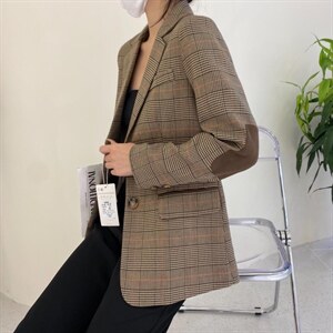 秋季新款金纺西装图片