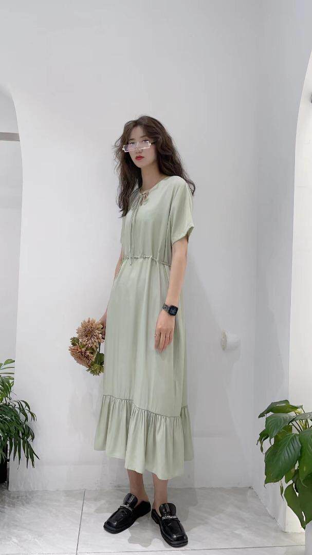 汪尚春·shangchun?w 夏季新品商场订单腰穿珠连衣，其它，SHANGCHUN·W 汪尚春