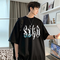数据超好220克重磅美式潮牌短袖t恤T1229-P28直播有280克品质P38，男装T恤，电商A486